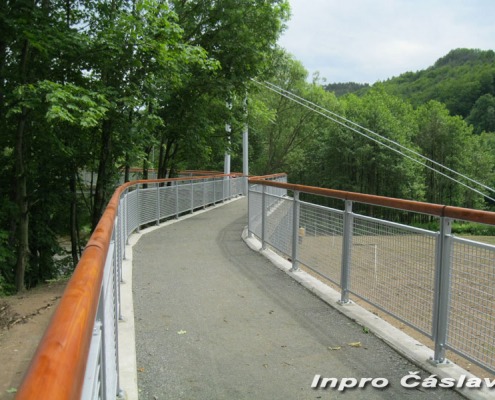 Greenway Jizera - mostní zábradlí